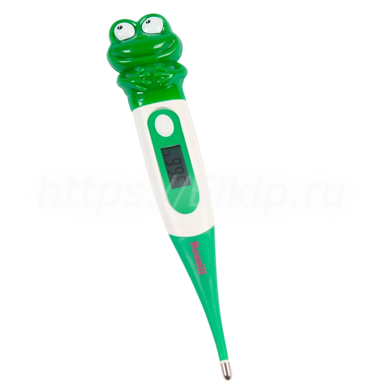 Детский термометр с гибким наконечником Ramili ET2003 Frog