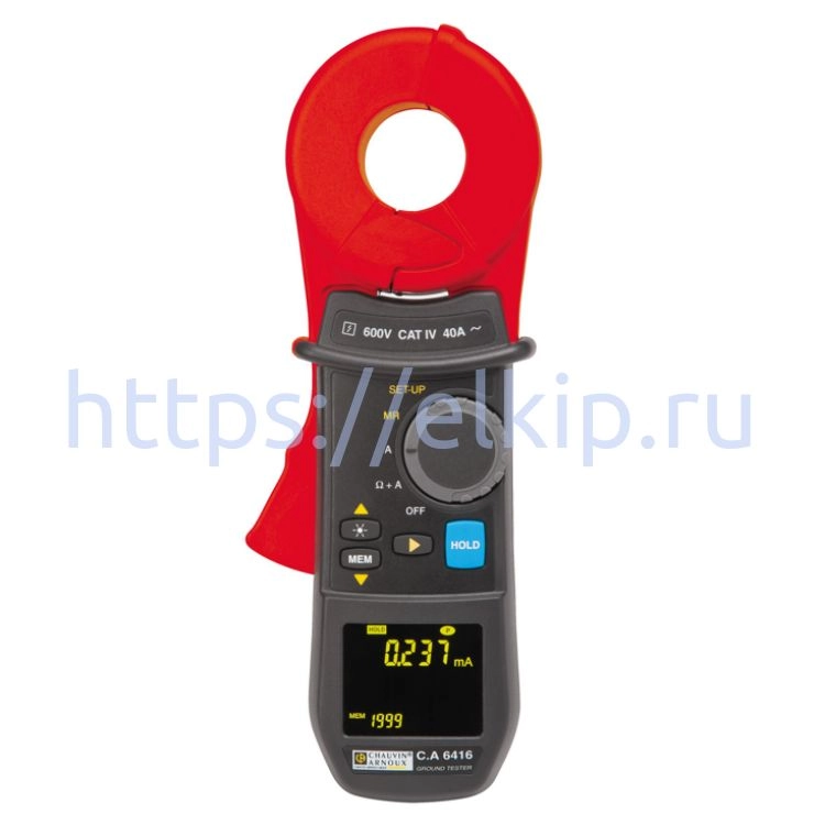 Измеритель сопротивления заземления Chauvin Arnoux C.A 6416