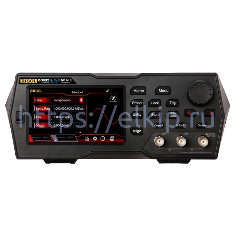 Генератор сигналов Rigol DG992