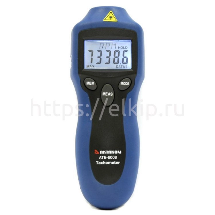 Цифровой тахометр АКТАКОМ АТЕ-6008