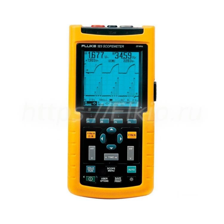 Промышленный портативный осциллограф Fluke 123