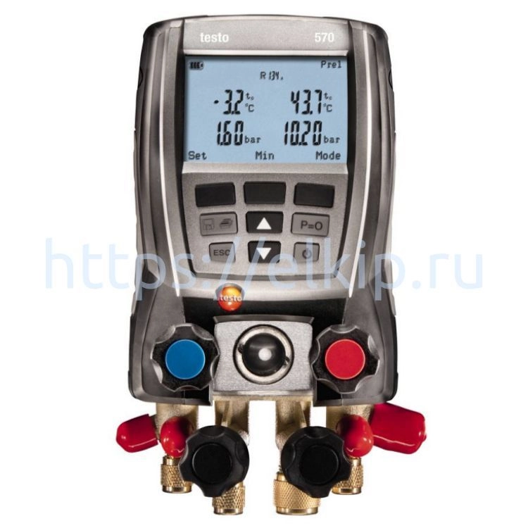 Цифровой манометрический коллектор Testo 570-2 Цифровой манометрический коллектор Testo 570-2
