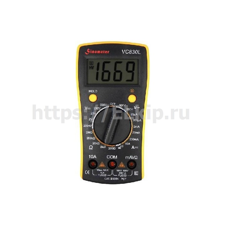 Мультиметр MAS830L Mastech