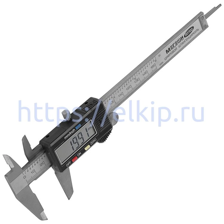 Штангенциркуль цифровой МЕГЕОН 80700 Штангенциркуль цифровой МЕГЕОН 80700