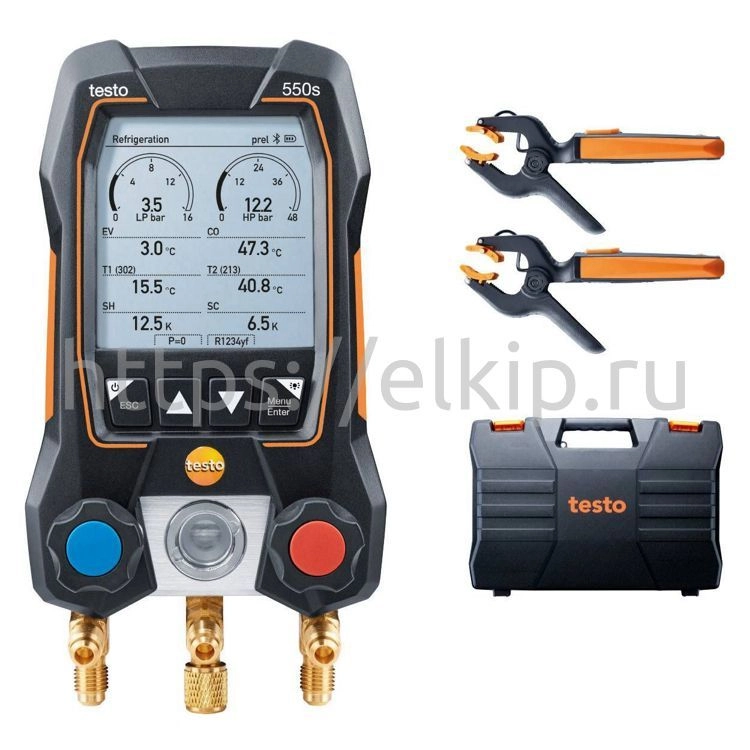 Testo 550s комплект 2 с кейсом