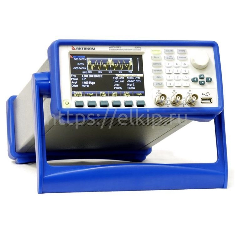 Генератор сигналов специальной формы АКТАКОМ AWG-4163