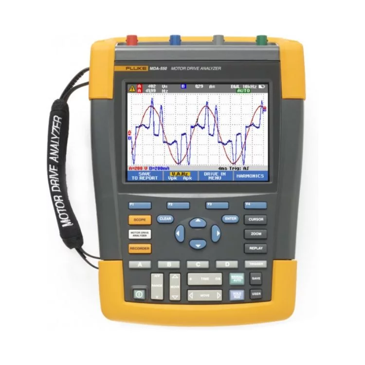 Анализаторы работы электроприводов Fluke MDA-550 Анализаторы работы электроприводов Fluke MDA-550