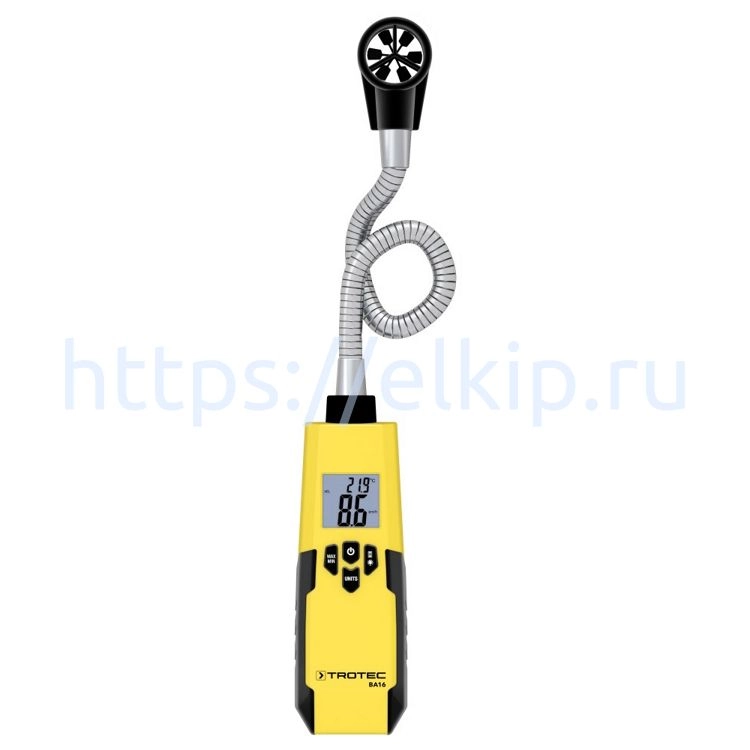 Термоанемометр Trotec BA16