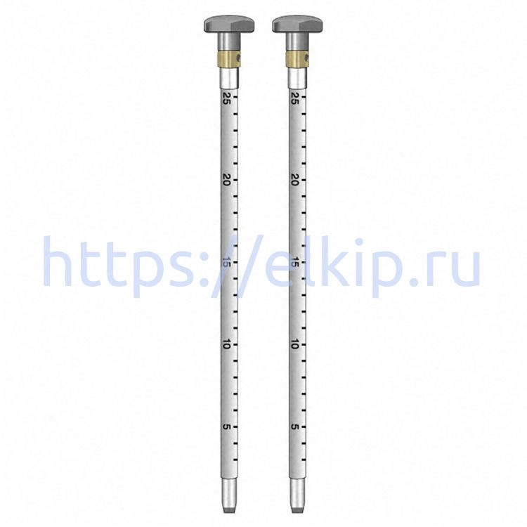 Круглые изолированные электроды со шкалой погружения Trotec TS 024/250 L=250 мм, Ø8 мм