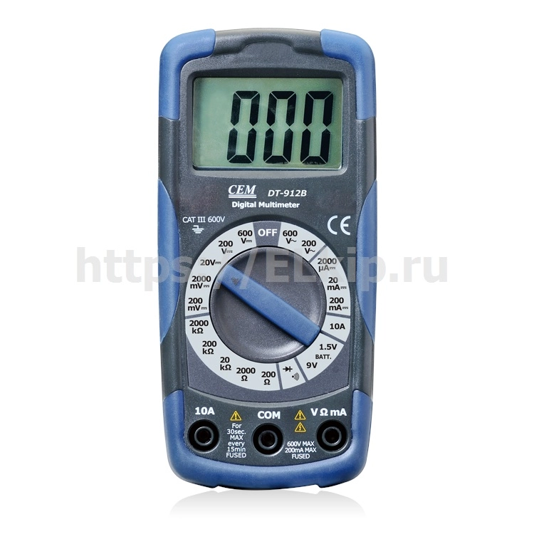 Мультиметр CEM DT-912
