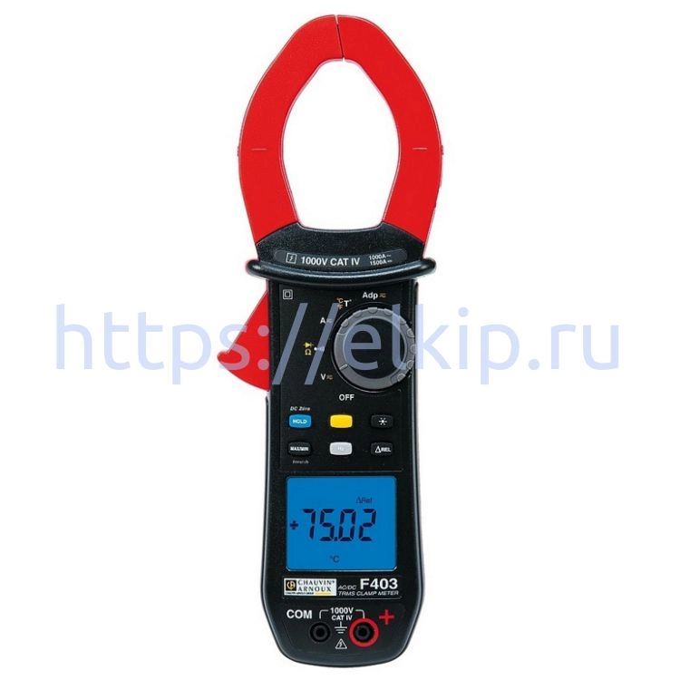 Токоизмерительные клещи Chauvin Arnoux F403