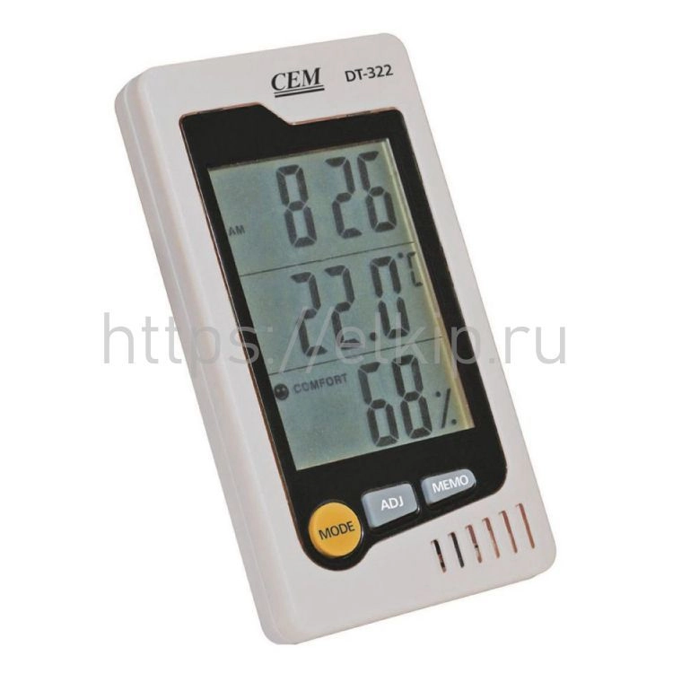 Термогигрометр Cem DT-322