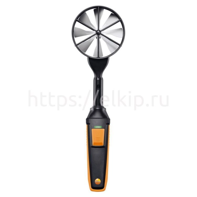 Testo Высокоточный зонд-крыльчатка, Ø 100 мм с Bluetooth и сенсором температуры Testo Высокоточный зонд-крыльчатка, Ø 100 мм с Bluetooth и сенсором температуры