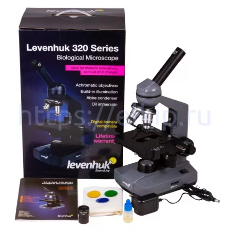Levenhuk 320 PLUS (монокулярный) арт. 73795