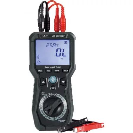 Измеритель длины кабеля CEM DT-6501CLT Измеритель длины кабеля CEM DT-6501CLT