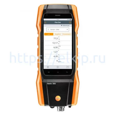 Testo 300 комплект O₂, CO с H₂-компенсацией до 8000 ppm арт. 0564 3002 87