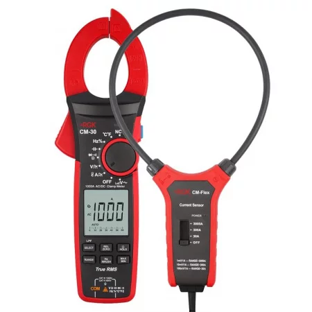 Клещи токоизмерительные RGK CM-30 + CM-Flex Клещи токоизмерительные RGK CM-30 + CM-Flex