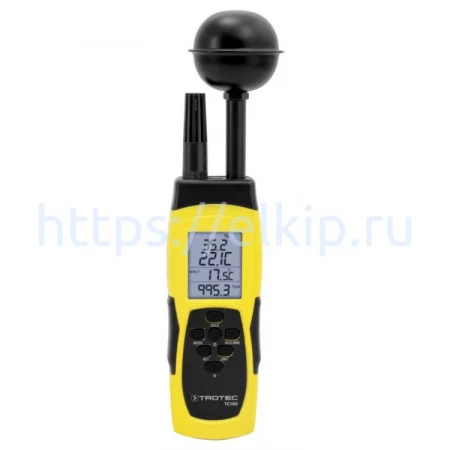 Термогигрометр Trotec TC100 с измерением WBGT-индекса Термогигрометр Trotec TC100 с измерением WBGT-индекса