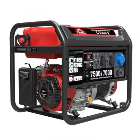 Бензиновый генератор SUNREKA G7500X (ручной стратер) Бензиновый генератор SUNREKA G7500X (ручной стратер)