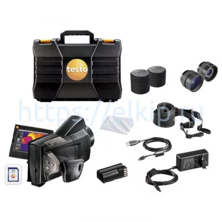 Testo 890 с тремя объективами арт. 0563 0890 X6