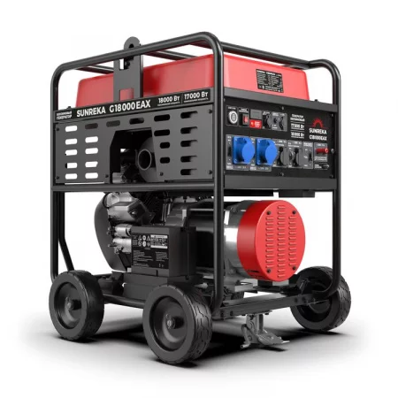 Бензиновый генератор SUNREKA G18000EAX (электростартер) Бензиновый генератор SUNREKA G18000EAX (электростартер)