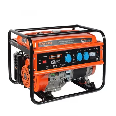 Бензиновый генератор Patriot Max Power SRGE 6500 Бензиновый генератор Patriot Max Power SRGE 6500