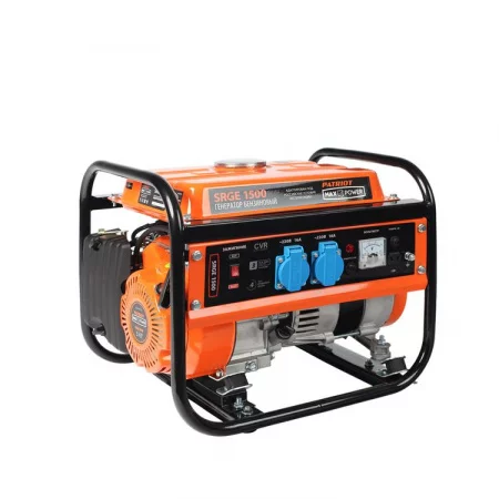 Бензиновый генератор Patriot Max Power SRGE 1500 Бензиновый генератор Patriot Max Power SRGE 1500
