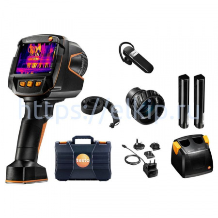 Комплект Testo 883 с 2 объективами и принадлежностями Комплект Testo 883 с 2 объективами и принадлежностями